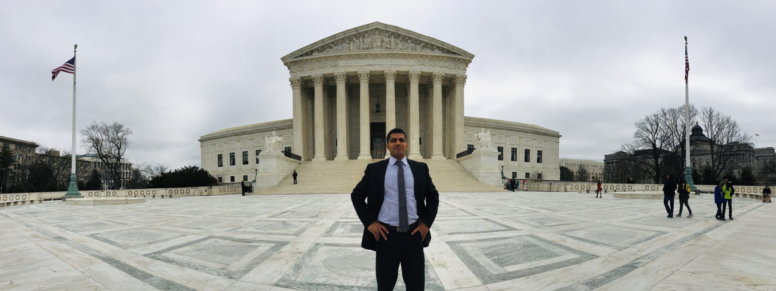 Attorney Rakesh Joshi at SCOTUS in Washington DC